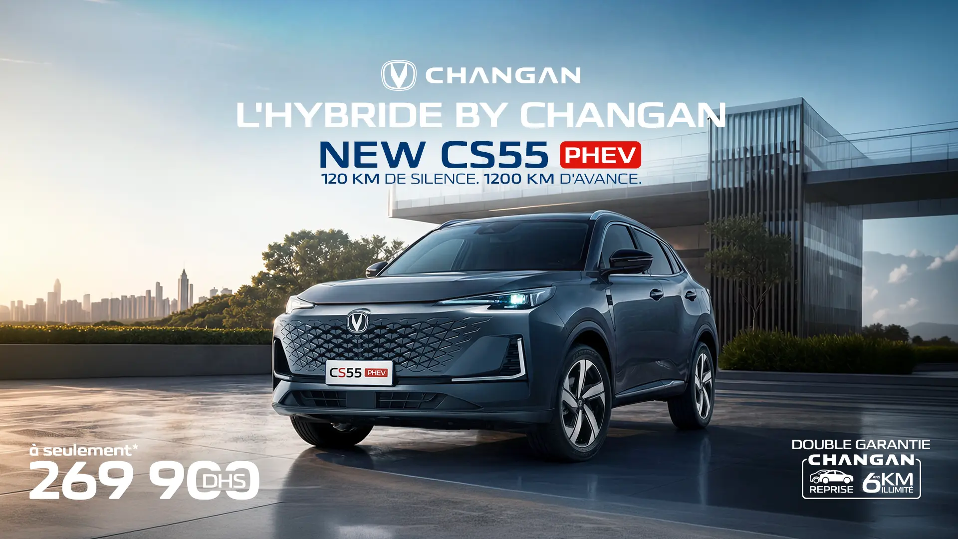 CHANGAN CS55 PHEV 2026 : Une nouvelle option hybride pour les Marocains